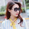 Sun protection glasses for women, sunglasses for round faces, sunglasses for women with square faces, long faces, oval, transparent purple frame