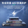 Hikvision (HIKVISION) Hikvision poe switch 4 ports 5 ports 8 ports 16 ports 24 ports 100M Gigabit national standard 48V monitoring dedicated network mega-high power 16POE port 2 optical ports 230W