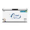 BAOER Freezer Commercial Large Capacity Full Freezing Household Dual Temperature Horizontal Freezer Display Cabinet Home and Business Dual-Purpose Storage Large Freezer Kitchen Dining Back Kitchen Refrigeration Freezer Conversion Freezer 688 Single Temperature Copper Tube/Length 1.31 Meters Width 0.63 Meters