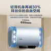 Haier (Haier) Consult and receive subsidies. Electric water heater can wash 60 liters of double-gallbladder flat barrel for household instantaneous water heater. First-class energy efficiency 3300W variable frequency fast heating. Inner tank no need to wash. 50L 2200W. Slim body/no need to replace magnesium rod/F1PRO.
