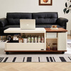 Quanyou Home Multifunctional Coffee Table Living Room Lift Side Table Movable Side Cabinet Small Tea Table Modern Simple New Style