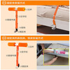 CLCEY bed sit-up assistant fixed foot device home abdominal muscle curling abdominal muscle hook foot device fitness equipment sit-up assistant bed model black