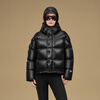 Govan Black Gold Goose Down Jacket Pioneer 5.0 Four Plates 2025 New Small Commuting Women's Down Jacket Black S