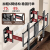 ProPre 75-100 inches telescopic rotating multi-function LCD TV wall mount, suitable for Huawei Honor smart screen Hisense Skyworth TCL Samsung Sony and other brands.