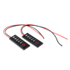 Lithium battery pack power percentage indicator board 3.7V lithium battery 1-8S battery power display anti-reverse connection 4S lithium battery (10.4V-16.8V) No specifications