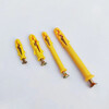 Peifan small yellow croaker plastic expansion tube expansion screw rubber plug bolt expansion plug self-tapping screw 6*40mm (100 sets)