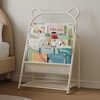 AEY children's bookshelf home picture book shelf reading area mobile toy storage rack simple baby bookcase storage rack floor-standing