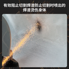 Fire extinguishing blanket welding blanket welding blanket fire retardant cloth heat insulation glass ceramic fiber cloth fire retardant flame retardant high temperature heat insulation 2mm extra thick industrial welding fire protection 1 1m