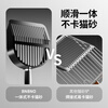 BNBNO all black stainless steel cat litter shovel cat poop shovel small hole fine round hole poop shovel artifact tofu mineral sand special screen shovel