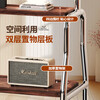 Xizhou Yeyu Mobile Art TV Stand 32-75 inches Floor Cart Hisense Huawei Skyworth and other TV Universal TV Stand Selected Stainless Steel/Double-layer Storage Rack
