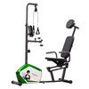 Devino horizontal exercise bike home magnetic control elderly stroke hemiplegia upper and lower limbs hand and leg rehabilitation bicycle training bicycle 306S-1 magnetic control mechanical rehabilitation exercise bike single machine