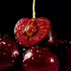 Fresh on-site cherries, fresh, juicy and fruity, in-season large cherries 2kg (net weight), small fruit XL, single fruit 24-26mm