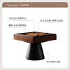 Zhige egg-beating table solid wood fully automatic professional egg-beating table high-end medieval style electric card table multi-functional square table Muyue | egg-beating table