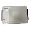 Yi Guangguang plastic transparent storage box storage box 90L 65*45*30cm