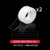 Yusen Yimei Seam Sticker Waterproof Sticker Mildew-proof Kitchen Sink Oil-proof Stove Sticker Waterproof Strip Bathroom Toilet Edge Gap Pure Transparent (5cmx3.2m) 2 Rolls