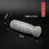 Jian Yang stone garlic mortar garlic masher garlic masher household grinding bowl stone mortar garlic mortar manual garlic jar 8 cm diameter garlic masher comes with lid