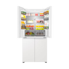 Haier Camellia 502-liter full-space fresh-keeping cross-door color crystal dual system 594mm ultra-thin zero-embedded BCD-502WGHTD1CDWU1