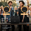 Ailip's new T6 audio instrument K song live broadcast internal recording electric blowpipe saxophone guitar playing and singing audio home outdoor portable high-power Bluetooth stage performance speaker official 2025 new T6 upgraded version dual wireless microphones