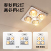 Opp lamp warm bath heater universal ceiling lighting integrated heating lamp ventilation and exhaust integrated machine instant heating 310A