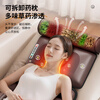 AUX Fully Automatic Kneading Massage Mat Full Body Lying Bed Cushion Multifunctional Cervical Massager Chair Massager Shoulder, Neck, Back and Legs Practical Birthday Gift for Parents and Elders for Men and Women Zunyao Leather Gift Box Pro-148 Head Massage/6 Cross-legged Foot/Electric Lumbar Support
