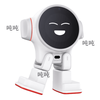 Optimist desktop robot ai intelligent robot voice dialogue interaction companion chat programming 2024 new smart white + charging head