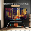 Beishi TV stand removable floor-standing TV stand TV art stand 65/75/85/100-inch TV stand vertical cart shipped by SF Express 50-80 inches/comes with perforated board