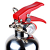 Flame Warrior vehicle-mounted dry powder fire extinguisher for home use MFJ900, 700, 520 stainless steel model MFJ900