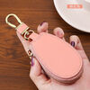 Ye Yu Simple Zipper Key Bag Women's Large Capacity Car Universal Key Storage Mini Small Key Bag Cover Household Cute Brown Multi-Function/Hook Home Car Key Bag