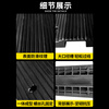 BAIGE bridge-type wire trough threshold pad double-sided slope pad along the slope line board cable protection speed bump step pad slot diameter 6*12