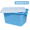 Sifokding storage box with handle storage box storage box miscellaneous tool storage box with lid transparent medium size (36*25*20)