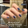 CandyMoyo cat eye one-step nail polish glue three-in-one baking lamp hand and foot nail polish non-tearable blue