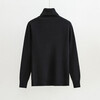 She pool turtleneck sweater 2025 winter new women's slim fit simple plus velvet inner pullover bottoming shirt