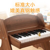 Bei Duochen wooden small piano children's beginner boy and girl baby enlightenment toy birthday gift mini electronic keyboard