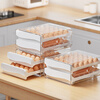 Jia helper egg carton 32 compartment drawer storage box refrigerator fresh kitchen supplies transparent compartment food grade