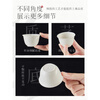 Magic Bean Shenghuo disposable kung fu tea cup small rice husk tea cup small tea cup tea bowl paper cup water cup rice husk kung fu tea cup 4 bags 200 pieces
