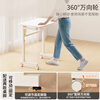 Gajumei folding desk movable bedside table computer desk home office writing study table simple lifting sofa small table