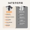 Carrot pressure cooker household small 304 stainless steel gas stove induction cooker universal new explosion-proof pressure cooker 6L