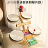 Children's wooden Orff music percussion instrument, piano, drum, gong, baby hand drum toy, multi-functional music stand 1.2kg
