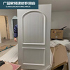 MEXEMINA solid wood composite door, painted door, French cream painted door, room door, bedroom door, retro door set, solid wood, paint-free flat belt installation