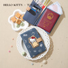 Toutouhellokitty Hello Kitty Cowboy Passport Holder Wallet Storage Coin Card Bag Birthday Year of the Horse New Year Gift