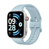Xiaomi (MI) REDMI Watch 6 ThePaper OS 3 Heart Rate and Blood Oxygen Monitoring Bluetooth Call Redmi Watch 6 Smart Watch Gift for Boyfriend or Girlfriend Misty Blue