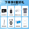 Bansy high-definition mirrorless digital camera CCD replacement student entry-level high-pixel transferable mobile phone wifi campus high school students travel portable vlog small card machine selfie camera dual-screen selfie 128G memory card + wifi image transfer + fill light