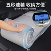 Volkswagen car mattress latex sleeping pad Mattway T5 Tiguan L Tuyue Tuang X Tanyue Yingrui ID4X trunk natural latex car sleeping pad + straps + art pillow + storage bag Volkswagen Mattway T5