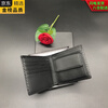 GUIG Japan imported quality Japanese original order 2025 new men's and women's leather short wallet youth student wallet new #black