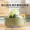 Sawang Germany drain basket vegetable basket kitchen drain artifact household multi-functional fruit basket storage basket mint green - small, medium and large - double layer drain basket 6-piece set high-end quality