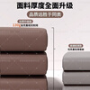 YWZR quilt storage bag extra large suitable for students to start school moving packing bag dormitory thickened extra large capacity anti-caramel brown thickened Oxford super pack, large board huge - 1 pack 100*60*30CM