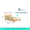 Lin's home children's bed single bed 1.05m small bed for boys and girls small apartment KN4A