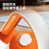 Wahson's new steam electric mop household high-temperature steam disinfection, sterilization and mite removal, floor scrubber cleaning machine, electric hand-held mop, floor scrubber, Hermès Orange, high temperature bacteriostasis + sterilization and mite removal