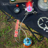 Bubik split-type stabilized cassette stove outdoor folding direct injection infrared light wave stove portable gas tank camping equipment flying saucer stove