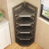 Jian Yang's new kitchen corner rack multi-layer floor-standing three-legged pot rack corner pot and small appliance storage storage rack multi-functional four-story height 81 long 31